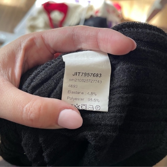 Men’s Black Turtleneck Sweater - Picture 7 of 7